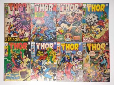 (8) Mighty Thor #168-181 Marvel Comics (1966)