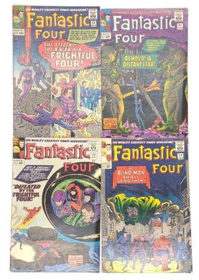 (4) Fantastic Four #36-39 Marvel Comics