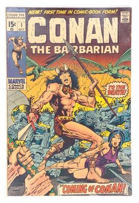 Conan The Barbarian #1 Marvel Comic Book (1970)