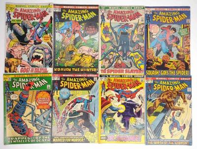 (8) Amazing Spider-Man #103-110 Marvel Comics
