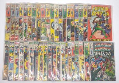 (40) Captain America #118-159 Marvel Comics