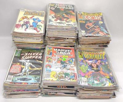 591 Marvel Bronze & Copper Age Comic Books