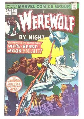 Werewolf By Night #33 Marvel Comic (Moon Knight)