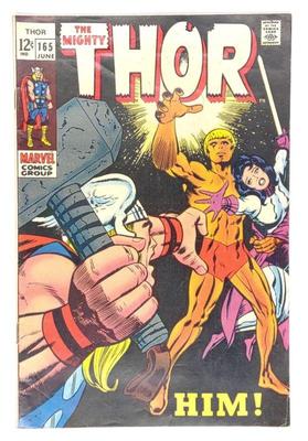 Mighty Thor #165 Marvel Comic Book