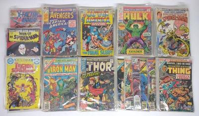 (86) Silver Age Marvel & DC Annual Comic Books