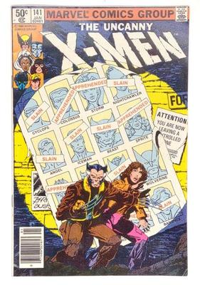 X-Men #141 Marvel Comic Book
