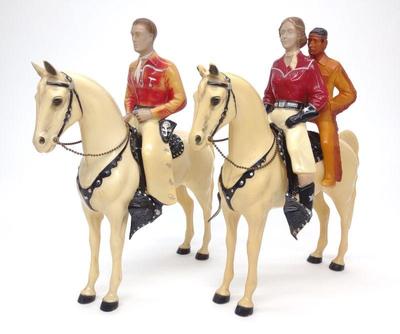 1950's Hartland Cowboy Western Toy Action Figures