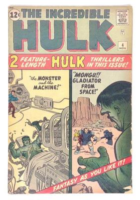 Incredible Hulk #4 Marvel Comic Book