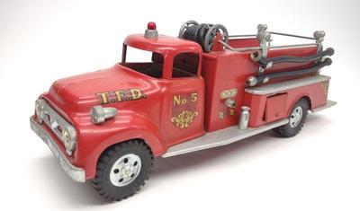 1950s Tonka #5 Pumper Fire Truck Toy