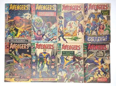 (8) Avengers #23-34 Marvel Comics