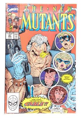 The New Mutants #87 Marvel Comic Book