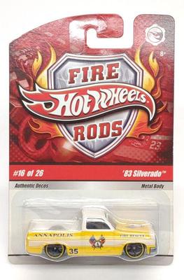 Hot Wheels Fire Rods 83 Silverado #16 Annapolis