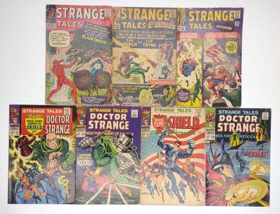 (7) Strange Tales #113-168 Marvel Comic Books
