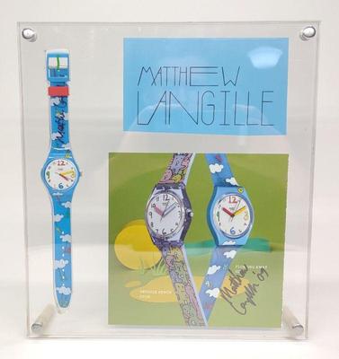 Matthew Langille Signed Swatch GS137 Watch