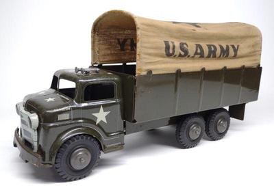 1950s Marx Lumar US Army Carrier Transport Truck