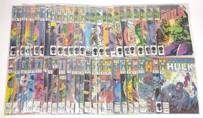 (52) Incredible Hulk #312-339 Marvel Comics