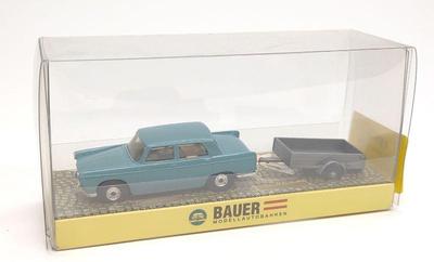 Bauer #3234 Peugot 404 Mittelblau Slot Car