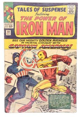 Tales Of Suspense #58 Iron Man Marvel Comic Book