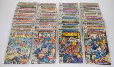 The Invaders #1-41 Marvel Comics (Complete Run)
