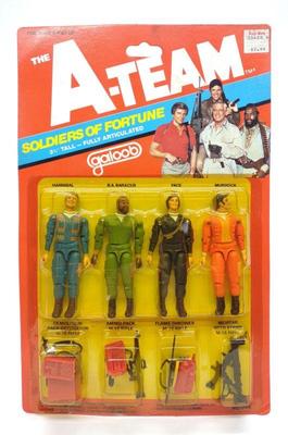 Sale Photo Thumbnail #57: Vintage Galoob A-Team Action Figure Toy Set