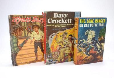 3 Vintage 1950's Western Children's Books