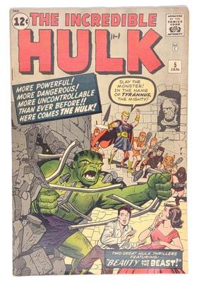 Incredible Hulk #5 Marvel Comic Book