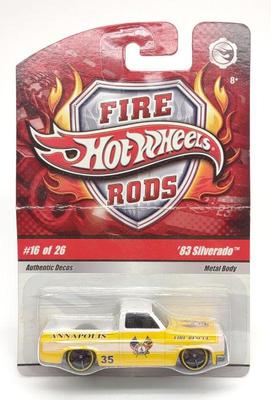 Hot Wheels Fire Rods 83 Silverado #16 Annapolis