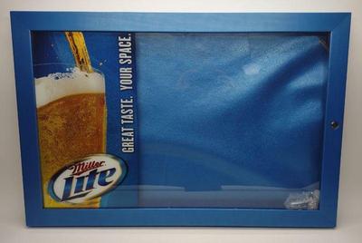 Miller Lite Advertising Bulletin Board / Display