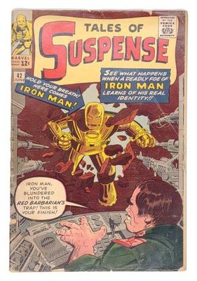 Tales Of Suspense #42 Iron Man Marvel Comic Book