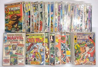 (185) Bronze Age Marvel Comic Books