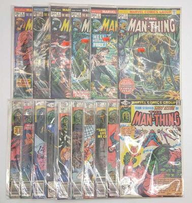 (17) The Man-Thing Marvel Comics (1973 & 1979)
