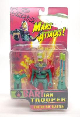 Custom Simpsons Mars Attacks Action figure