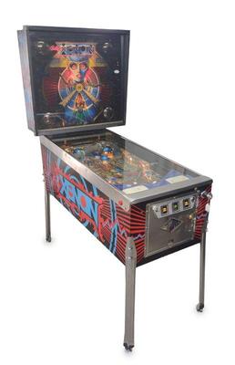 Vintage 1980 Bally Xenon Coin Op Pinball Machine