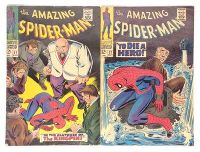 (2) Amazing Spider-Man #51 & #52 Marvel Comics