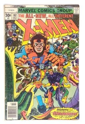 X-Men #107 Marvel Comic Book