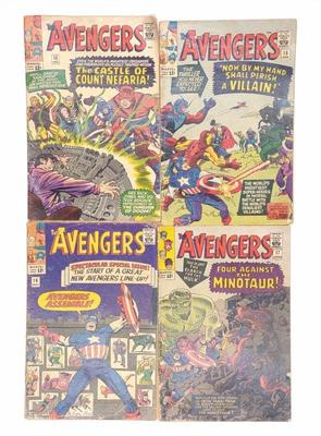 (4) Avengers #13, 15, 16, 17 Marvel Comics