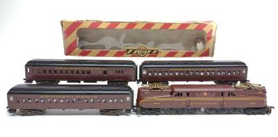 Penn Line GG1 PRR Loco & Passenger Toy Train Set