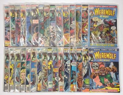 (31) Werewolf By Night #2-43 Marvel Comics