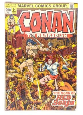 Conan The Barbarian #24 Marvel Comic Book