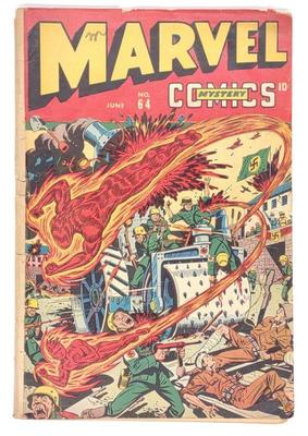 Marvel Mystery Comics #64 Comic Book (pub. 1945)