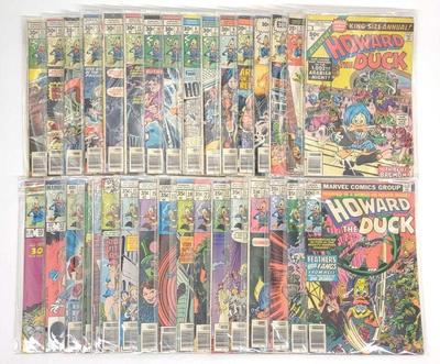 Sale Photo Thumbnail #411: (33) Howard the Duck #2-33 Comics w/ #1 Annual