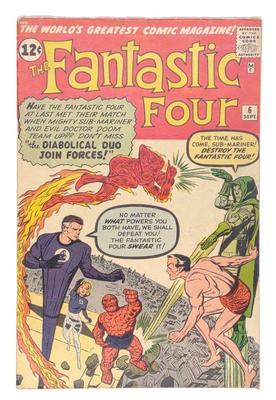 Fantastic Four #6 Comic Book