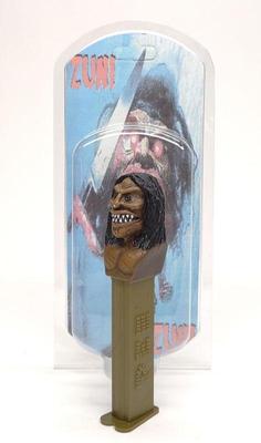 Custom Hand Made Zuni Warrior Pez Dispenser