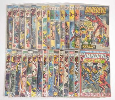 (30) Daredevil #73-108 Marvel Comic Books