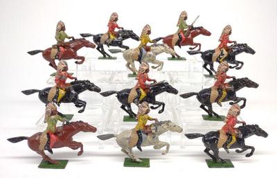 11 Britains North American Indians Lead Soldiers