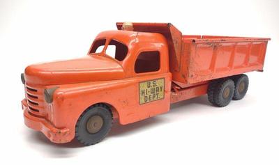 Structo Hi-Way Dept Pressed Steel Toy Truck