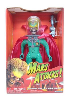 1996 Mars Attacks Supreme Martian Action Figure