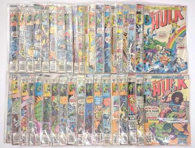 (40) Incredible Hulk #190-229 Marvel Comics