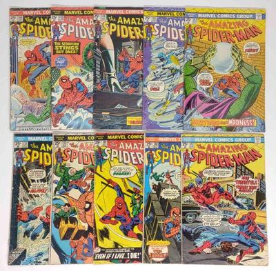 (10) Amazing Spider-Man #142-151 Marvel Comics