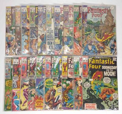 (20) Fantastic Four #84-107 Marvel Comics